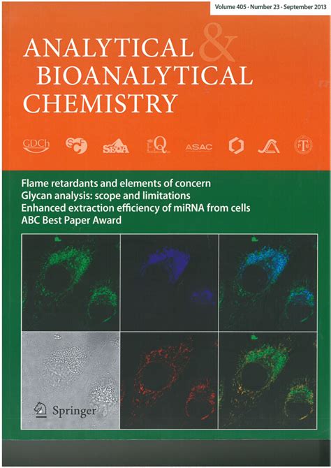 anal bioanal chem impact factor|Home .